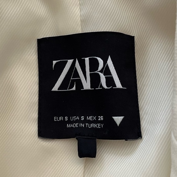 Zara NWOT Cropped Blazer Size Small 🍦 - Picture 6 of 8